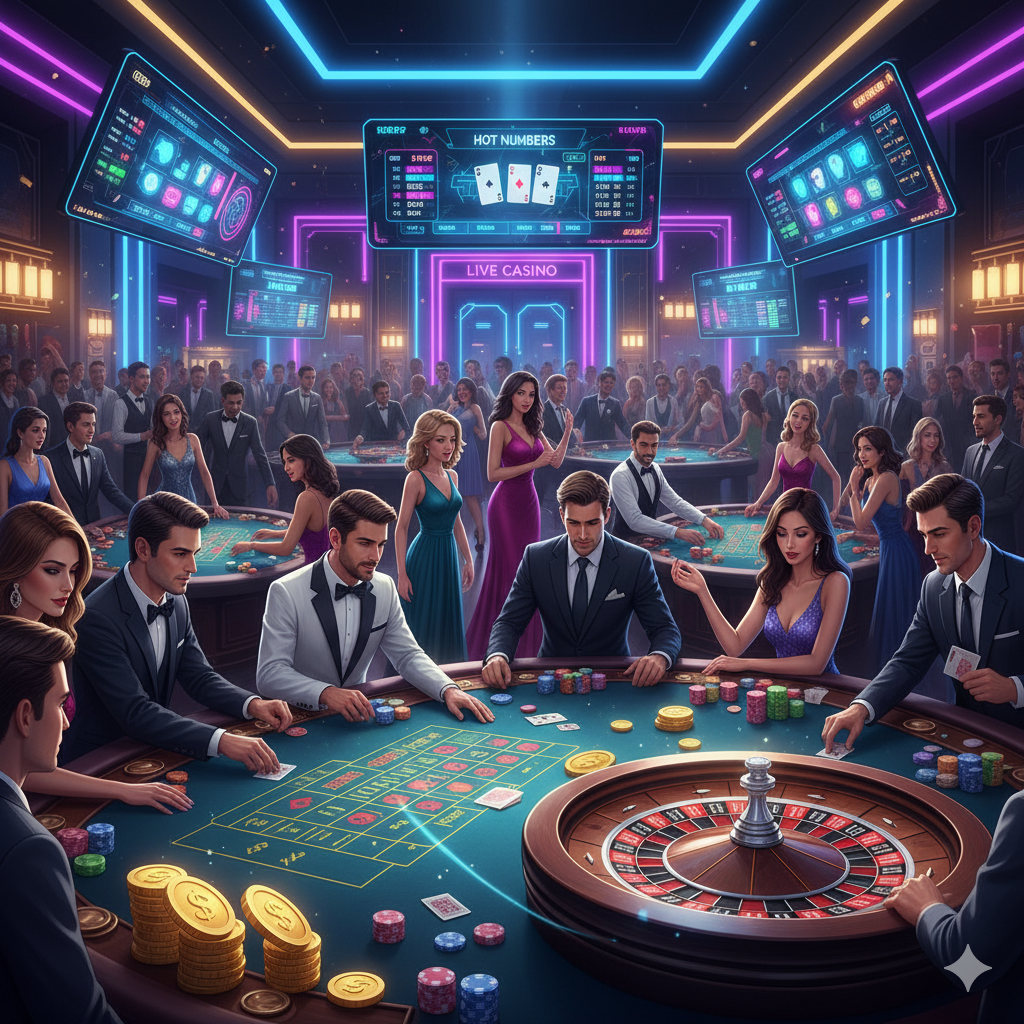 Live Casino WIBU69JP: Sensasi Bermain Baccarat & Roulette Seperti di Vegas